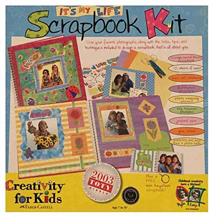 Creativity for Kids It's My Life Scrapbook Kit - Craft Kits (1011